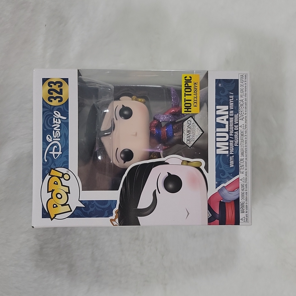 Funko Disney Mulan Diamond Collection Hot Topic Exclusive #323